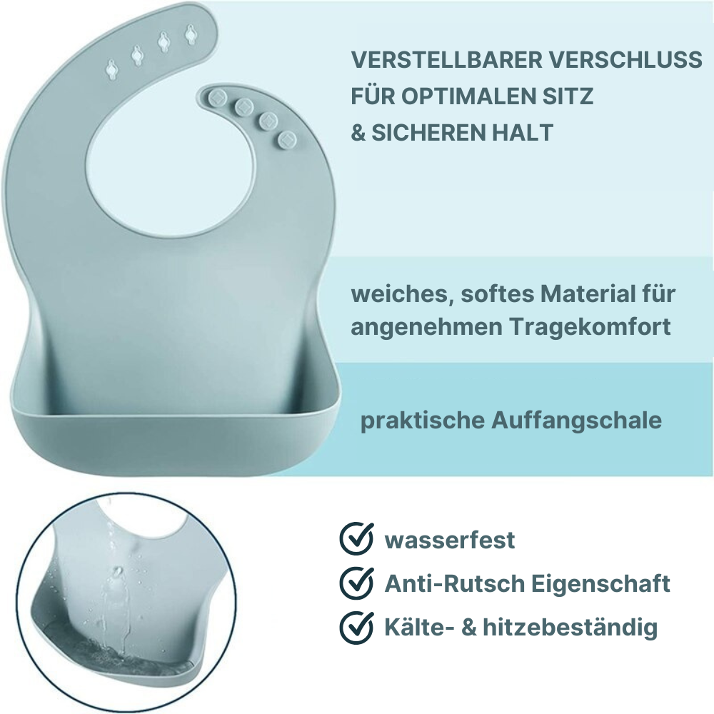Silikon-Essgeschirr mit Saugnapf – für ein stressfreies und sauberes Essvergnügen für Kinder!