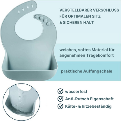 Silikon-Essgeschirr mit Saugnapf – für ein stressfreies und sauberes Essvergnügen für Kinder!